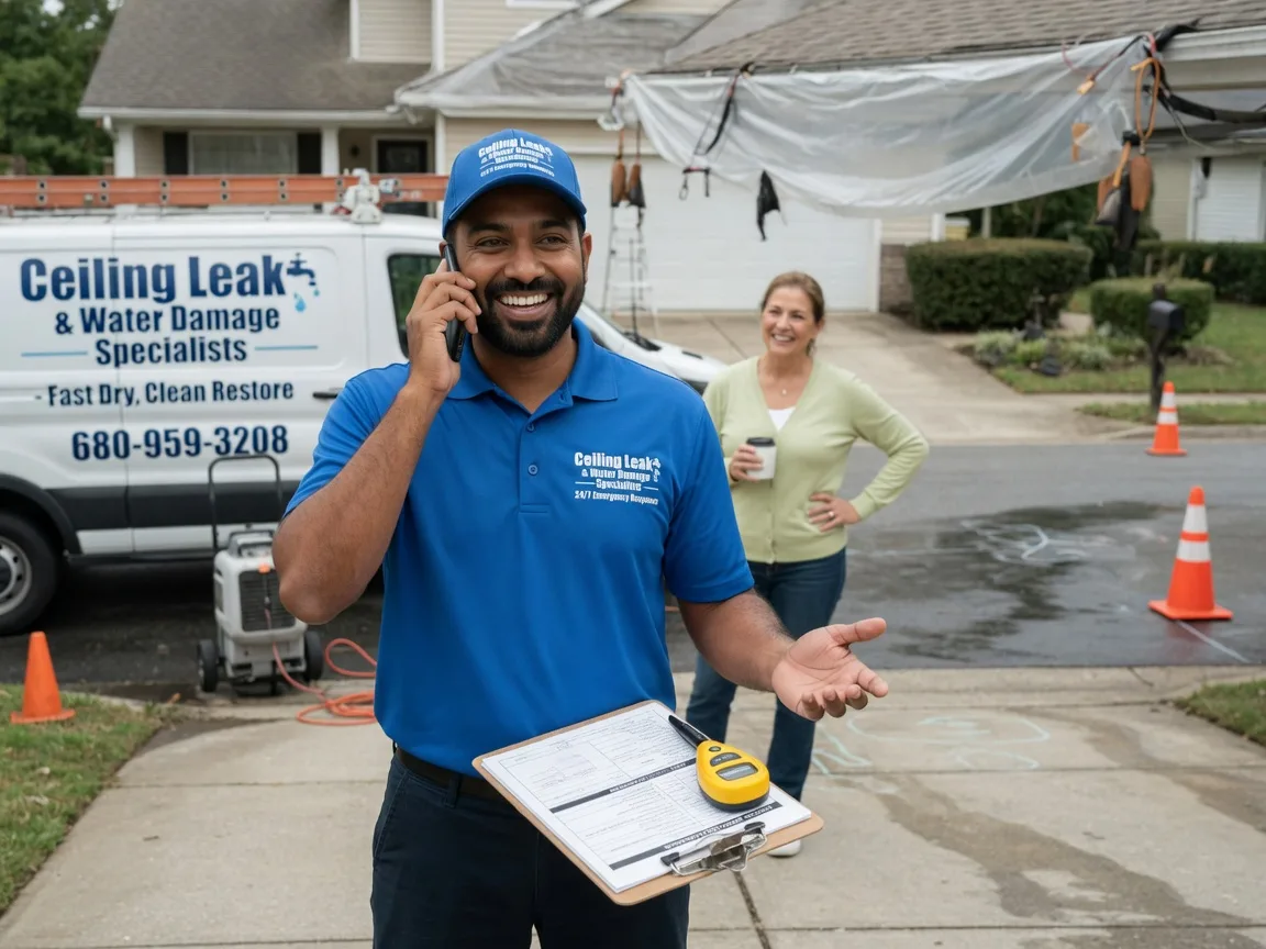 Ceiling Leak Cleanup Juneau, WI FAQs